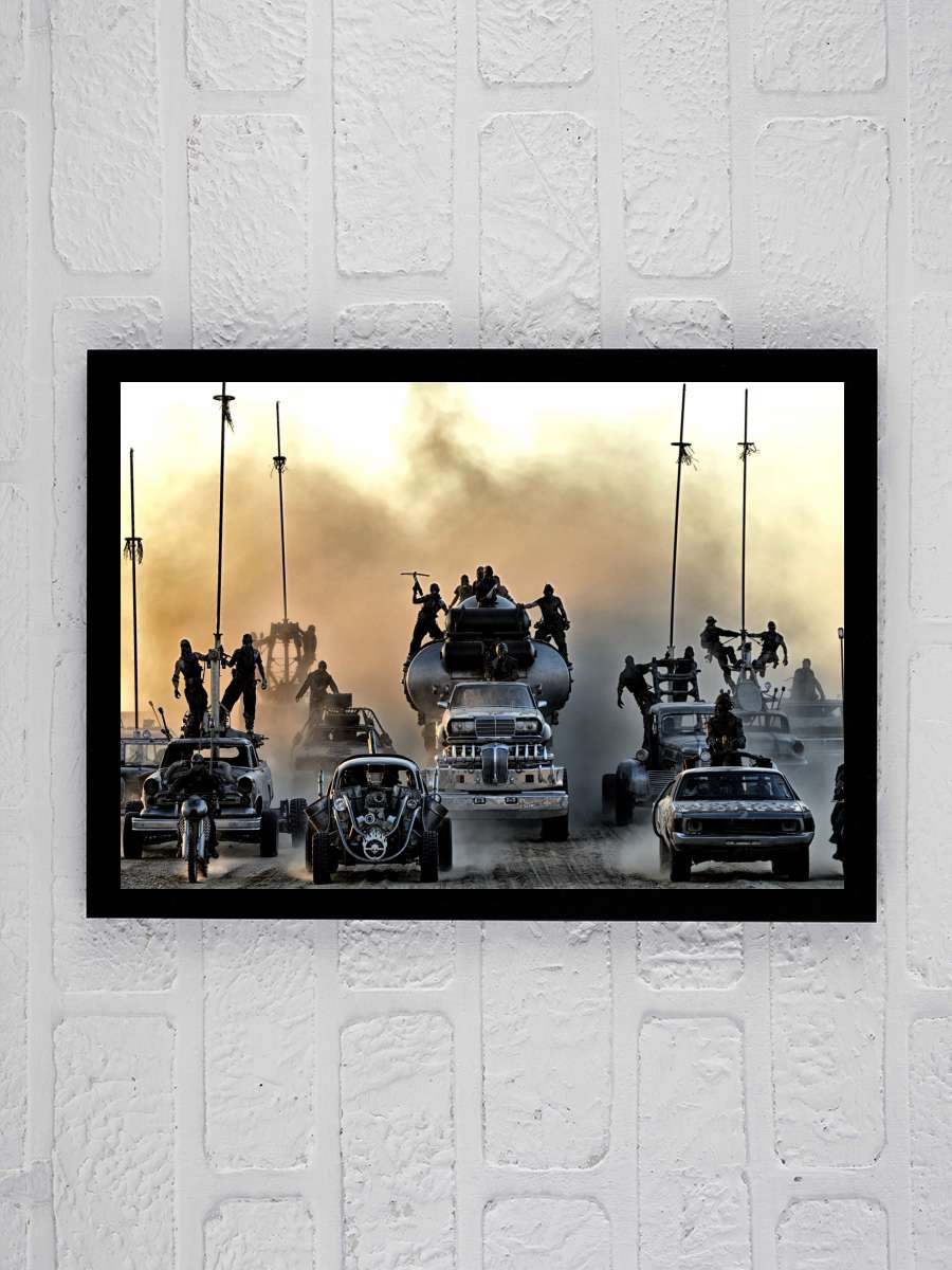 Mad Max: Fury Road Film Tablo Siyah Çerçeveli Film Poster Afiş Tablo