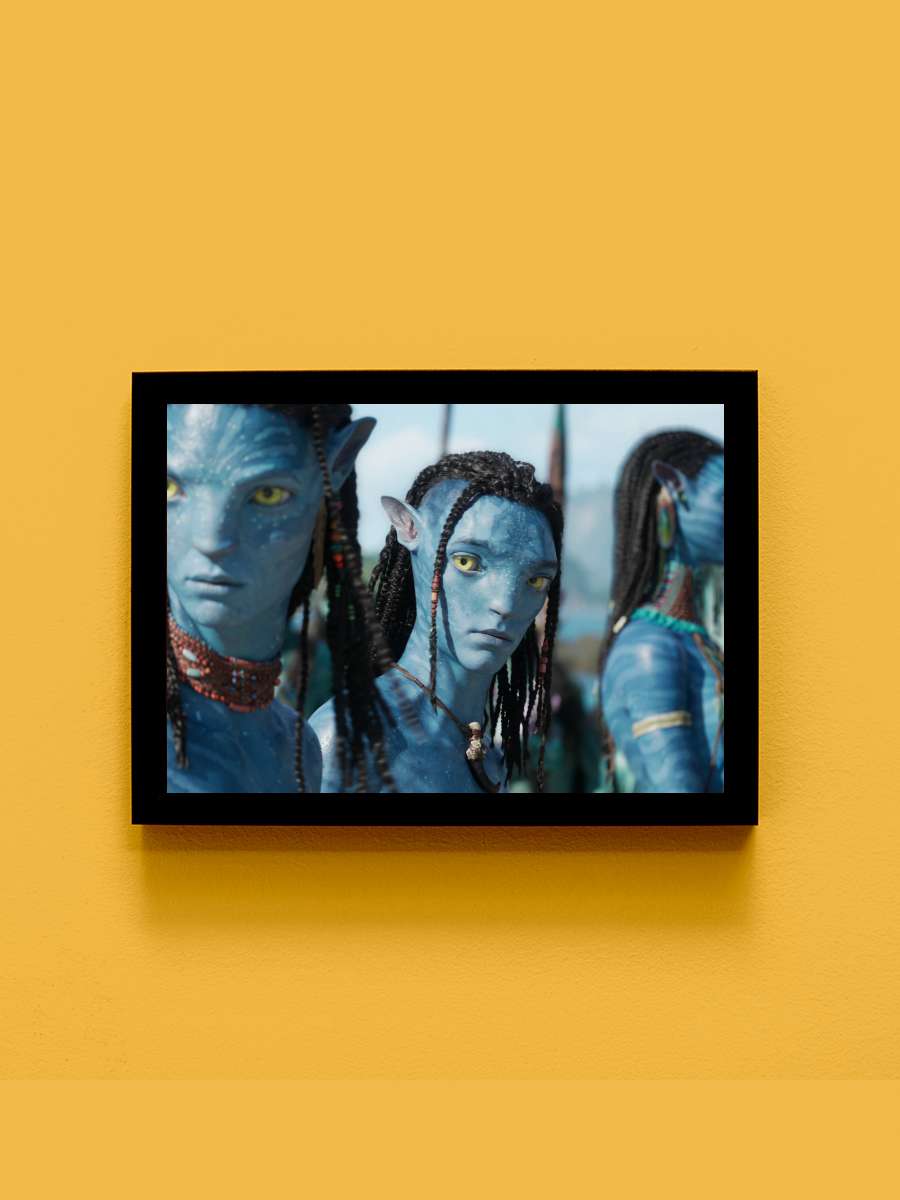 Avatar: Suyun Yolu - Avatar: The Way of Water Film Tablo Siyah Çerçeveli Film Poster Afiş Tablo