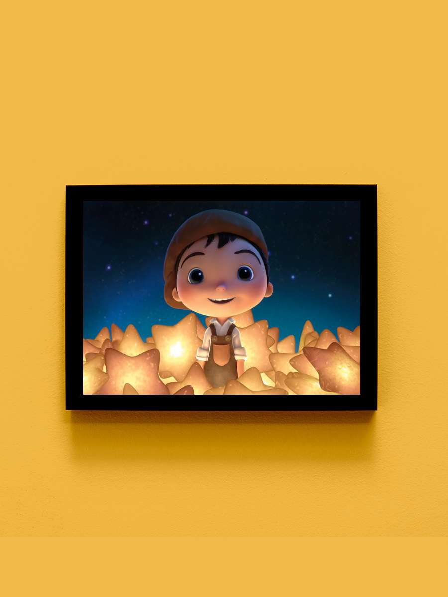 Ay - La luna Film Tablo Siyah Çerçeveli Film Poster Afiş Tablo