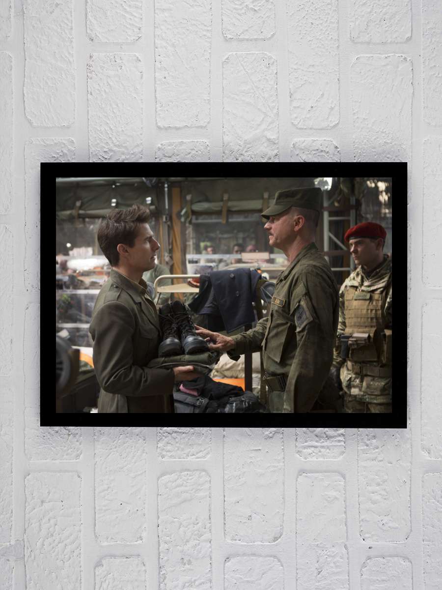 Yarının Sınırında - Edge of Tomorrow Film Tablo Siyah Çerçeveli Film Poster Afiş Tablo