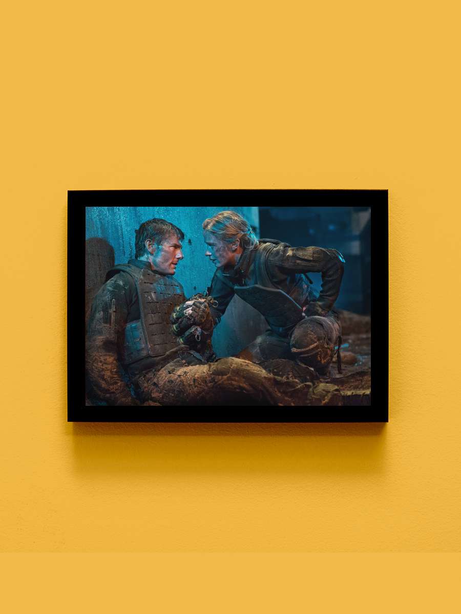 Yarının Sınırında - Edge of Tomorrow Film Tablo Siyah Çerçeveli Film Poster Afiş Tablo - En İyi Fiyatlarla