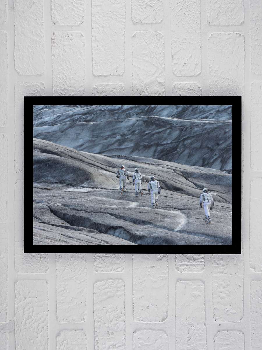 Yıldızlararası - Interstellar Film Tablo Siyah Çerçeveli Film Poster Afiş Tablo