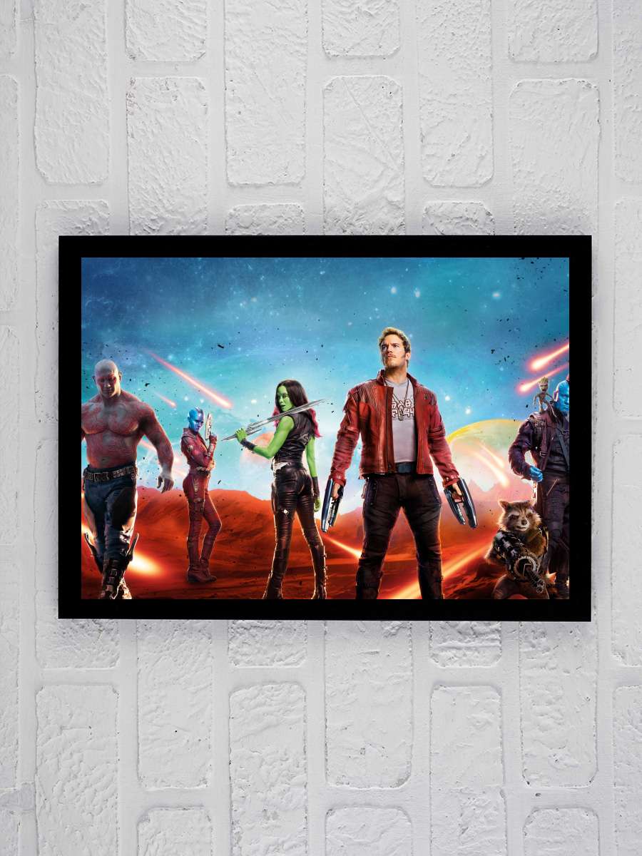 Galaksinin Koruyucuları 2 - Guardians of the Galaxy Vol. 2 Film Tablo Siyah Çerçeveli Film Poster Afiş Tablo