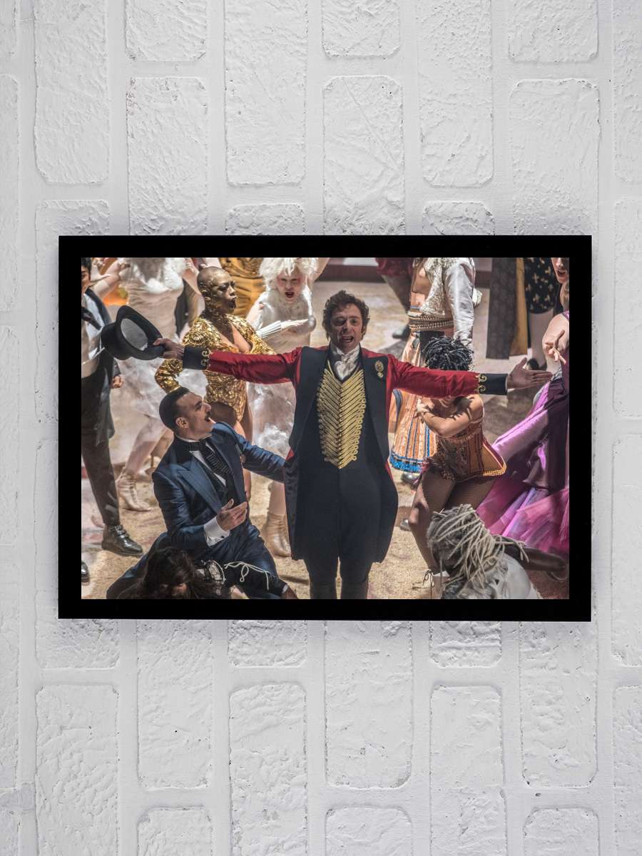 Muhteşem Showman - The Greatest Showman Film Tablo Siyah Çerçeveli Film Poster Afiş Tablo