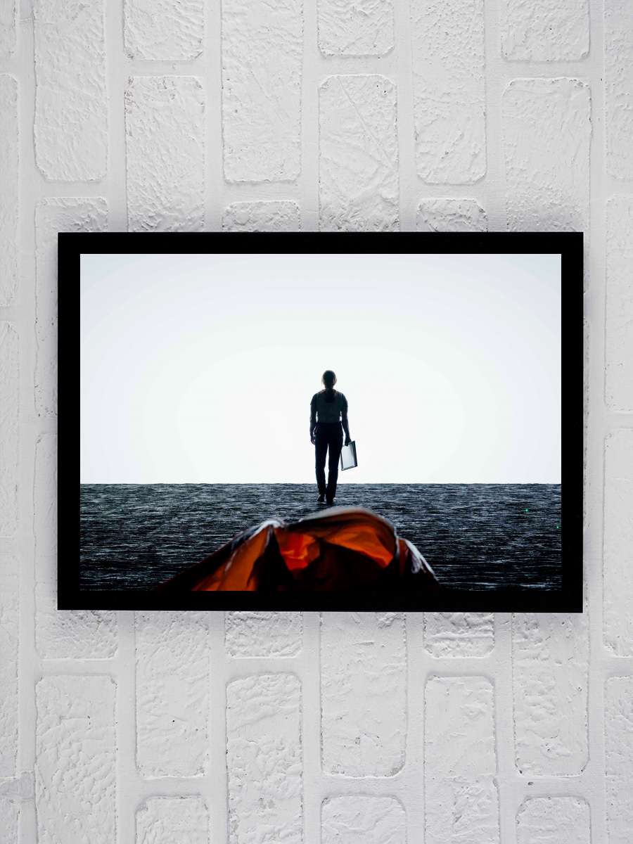 Geliş - Arrival Film Tablo Siyah Çerçeveli Film Poster Afiş Tablo