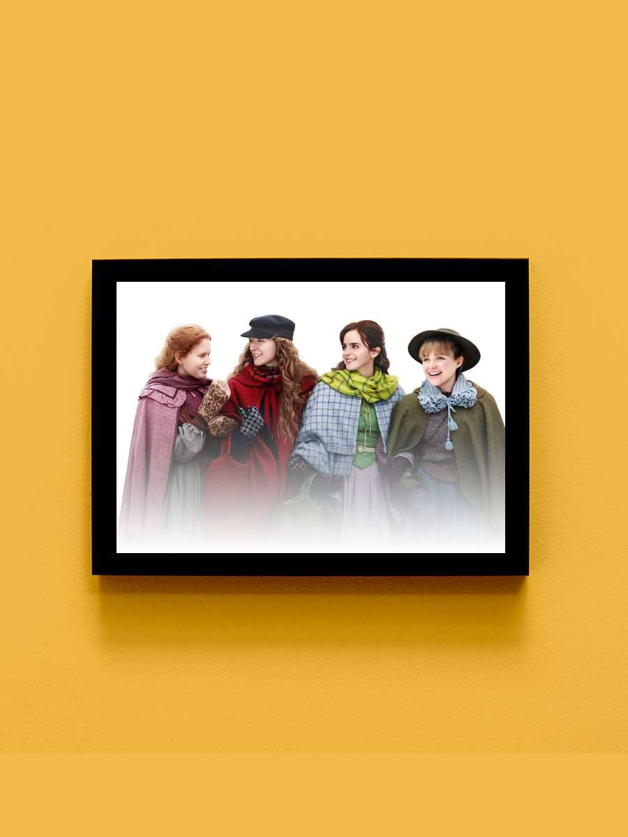 Küçük Kadınlar - Little Women Film Tablo Siyah Çerçeveli Film Poster Afiş Tablo