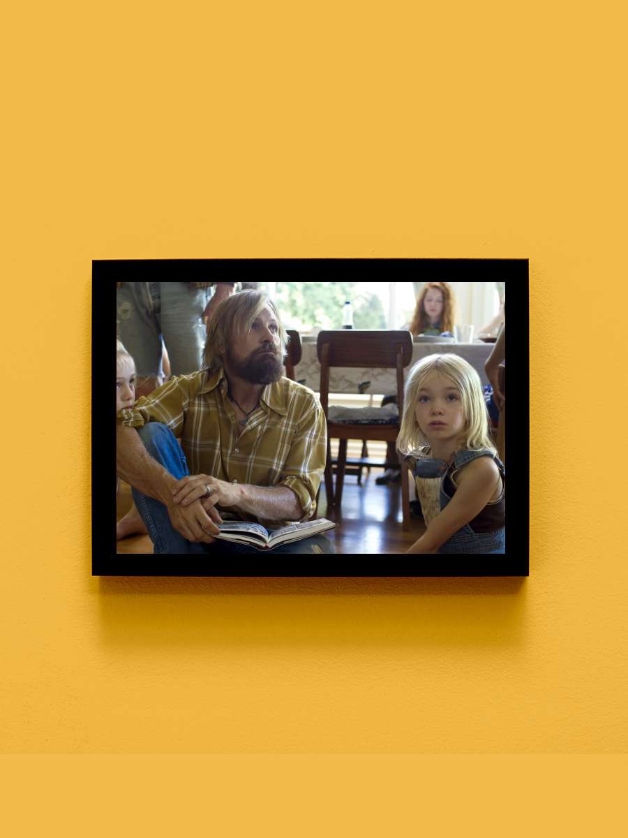 Kaptan Fantastik - Captain Fantastic Film Tablo Siyah Çerçeveli Film Poster Afiş Tablo - En İyi Fiyatlarla