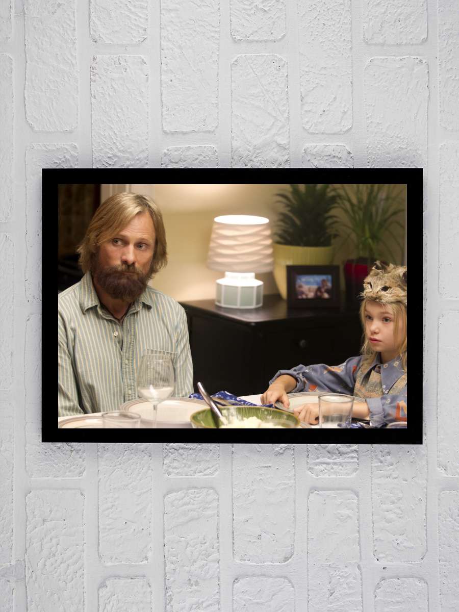 Kaptan Fantastik - Captain Fantastic Film Tablo Siyah Çerçeveli Film Poster Afiş Tablo