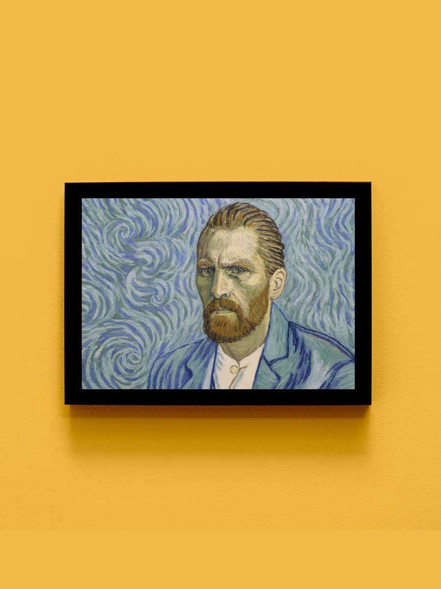Vincent'ten Sevgilerle - Loving Vincent Film Tablo Siyah Çerçeveli Film Poster Afiş Tablo - En İyi Fiyatlarla