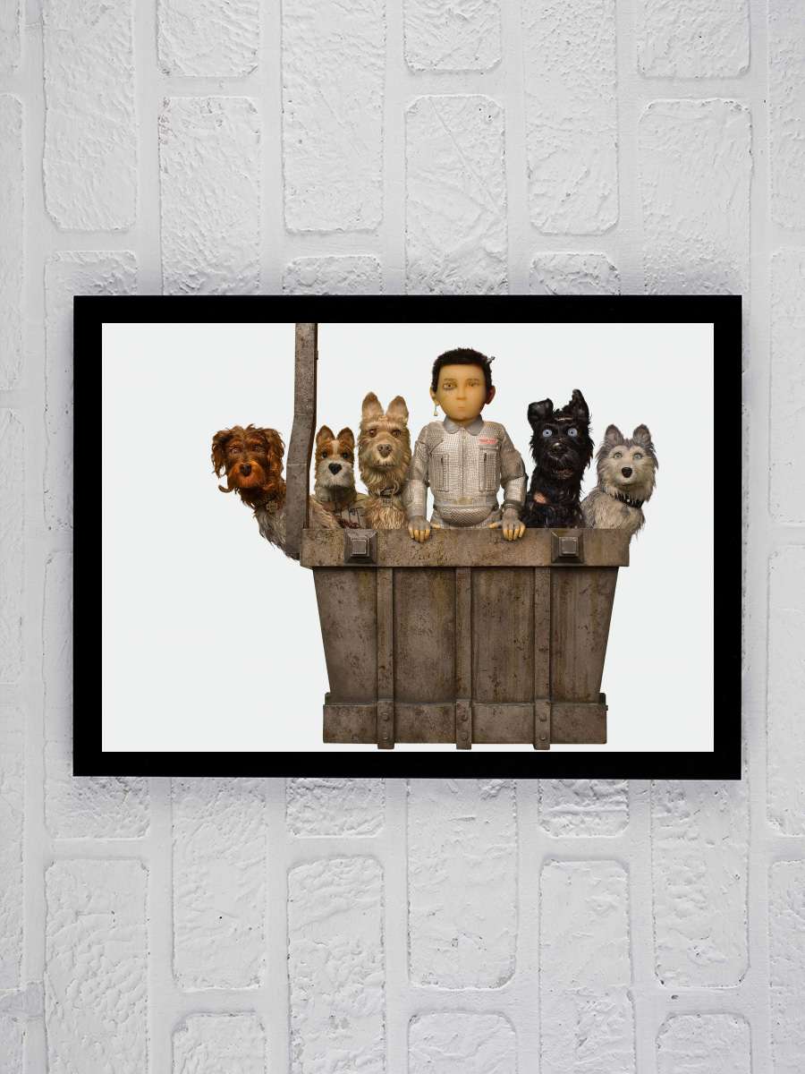 Köpek Adası - Isle of Dogs Film Tablo Siyah Çerçeveli Film Poster Afiş Tablo