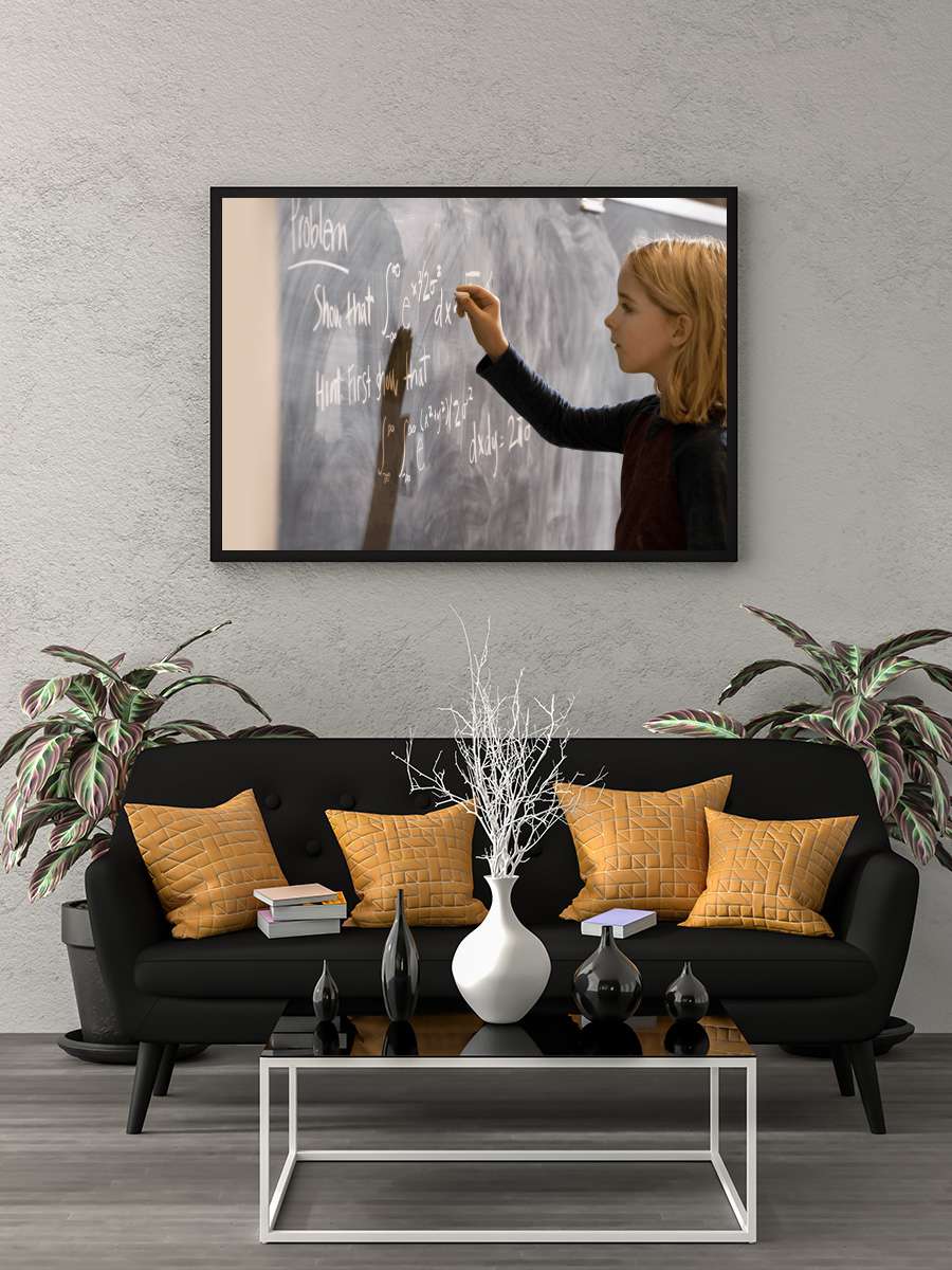 Deha - Gifted Film Tablo Siyah Çerçeveli Film Poster Afiş Tablo