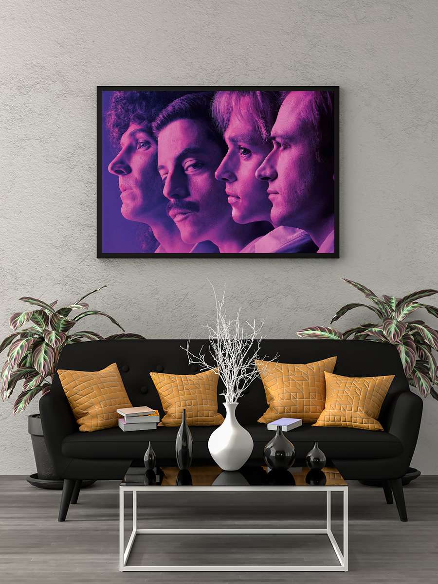 Bohemian Rhapsody Film Tablo Siyah Çerçeveli Film Poster Afiş Tablo