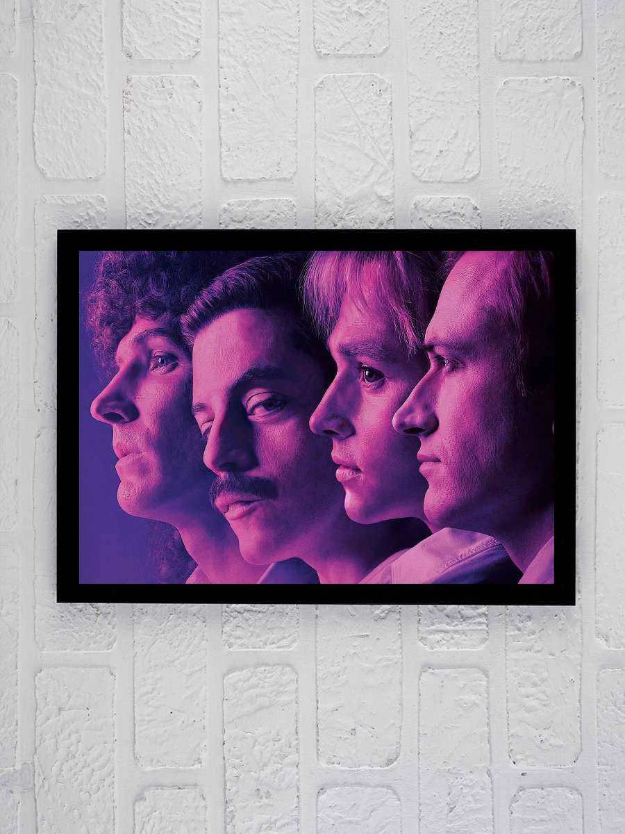 Bohemian Rhapsody Film Tablo Siyah Çerçeveli Film Poster Afiş Tablo