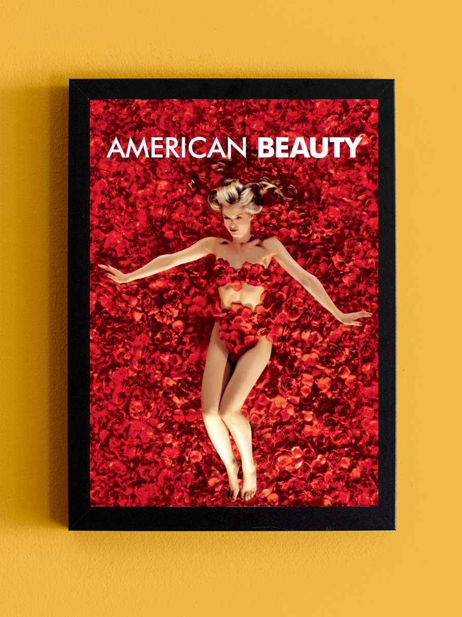 Amerikan Güzeli - American Beauty Film Tablo Siyah Çerçeveli Film Poster Afiş Tablo - En İyi Fiyatlarla