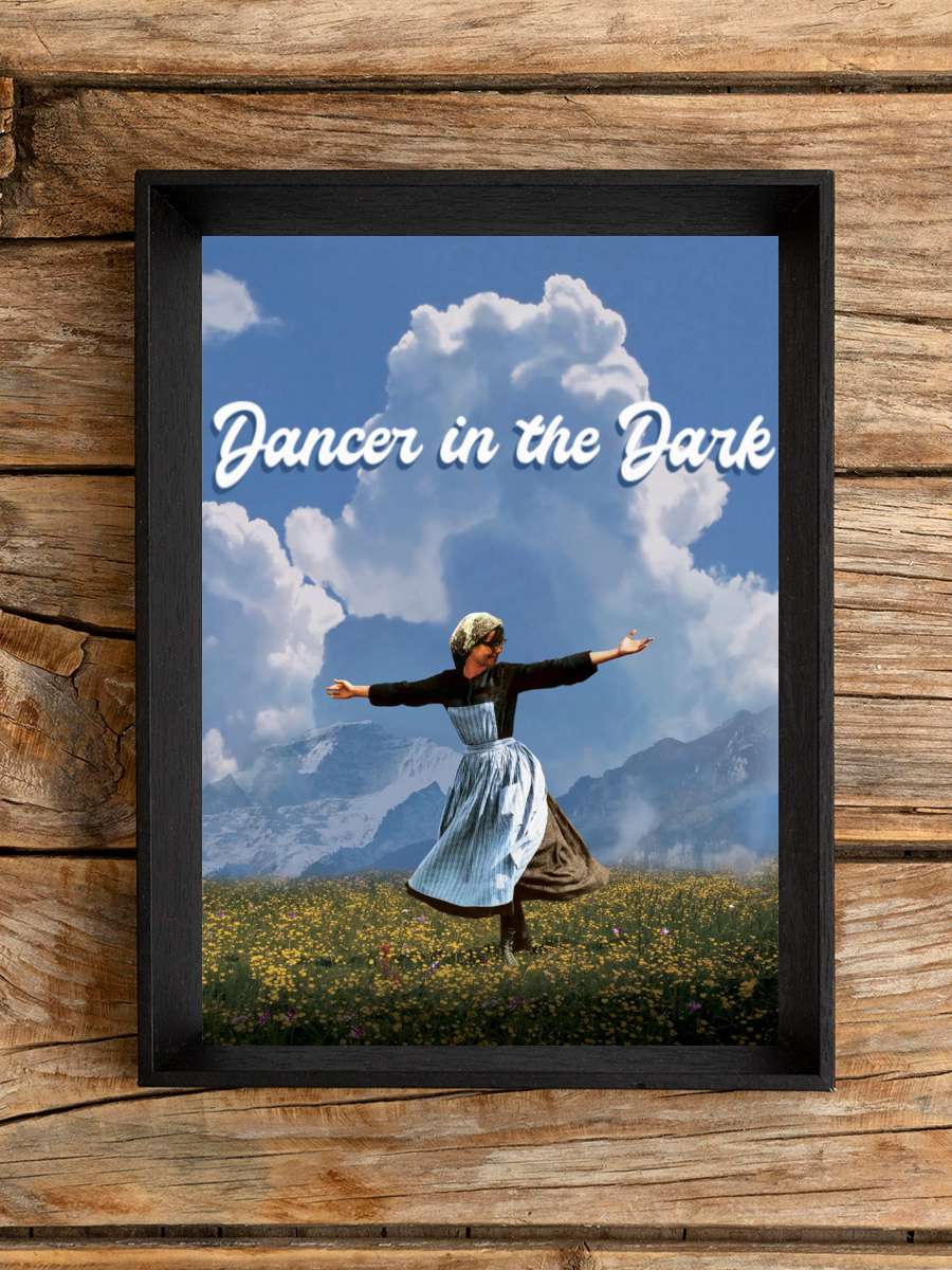 Karanlıkta Dans - Dancer in the Dark Film Tablo Siyah Çerçeveli Film Poster Afiş Tablo