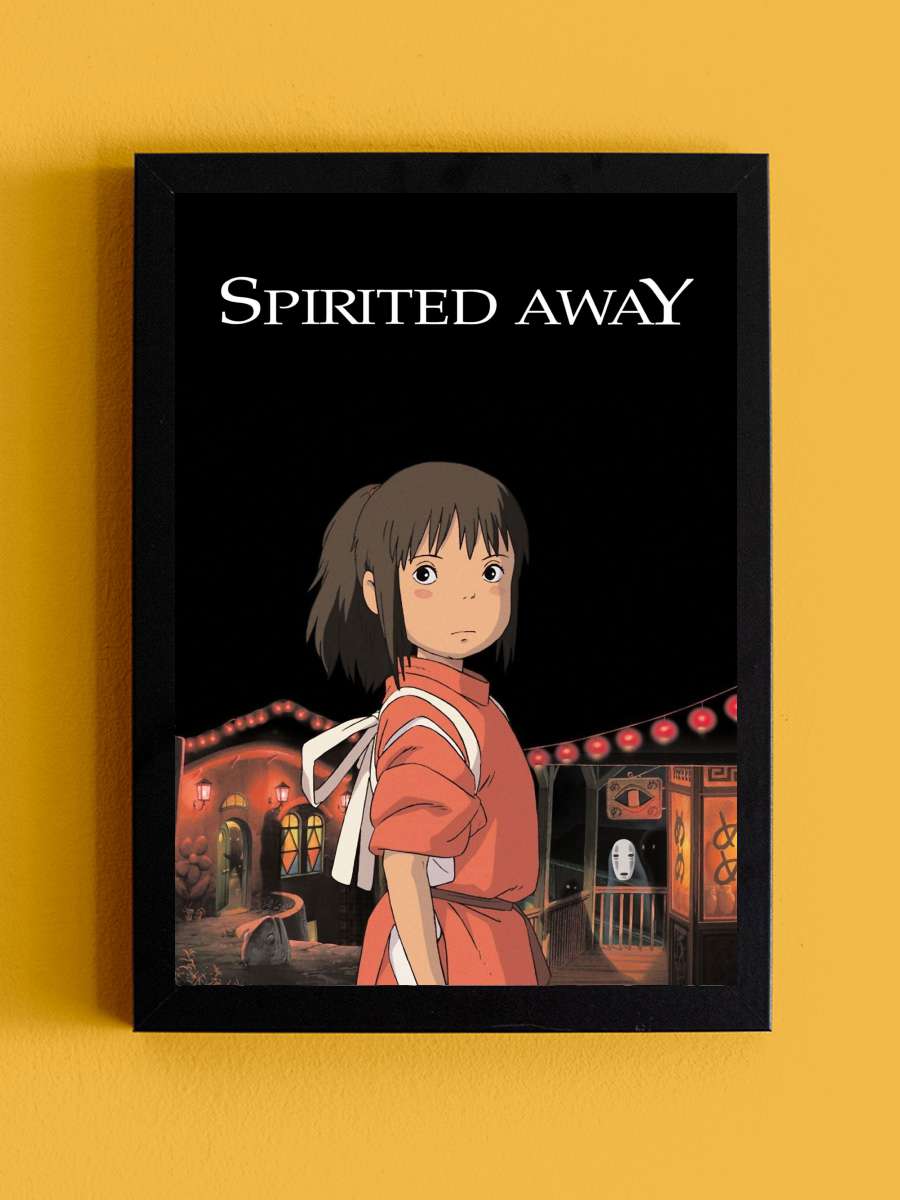 Ruhların Kaçışı - 千と千尋の神隠し Film Tablo Siyah Çerçeveli Film Poster Afiş Tablo - En İyi Fiyatlarla