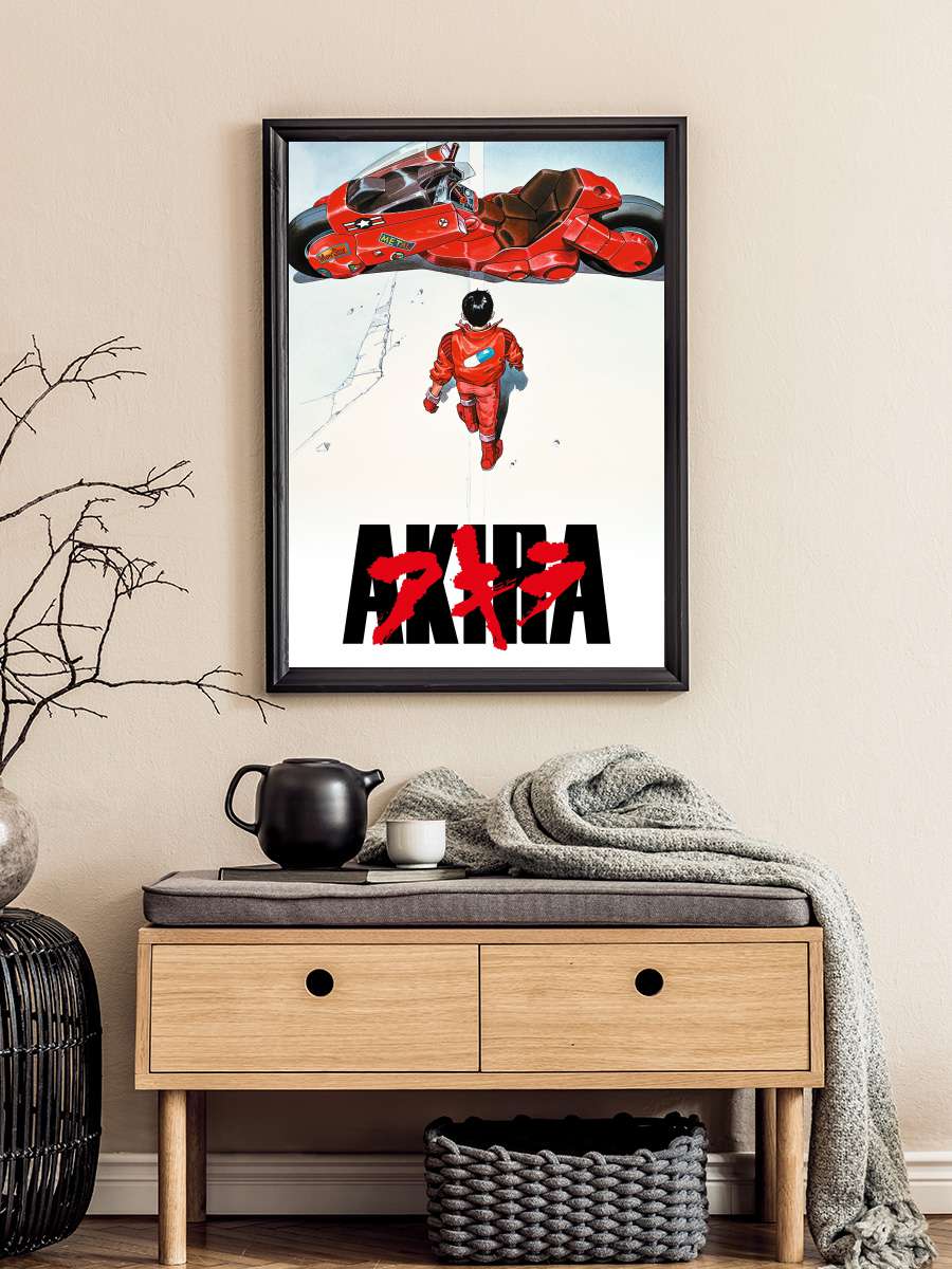 Akira - AKIRA Film Tablo Siyah Çerçeveli Film Poster Afiş Tablo
