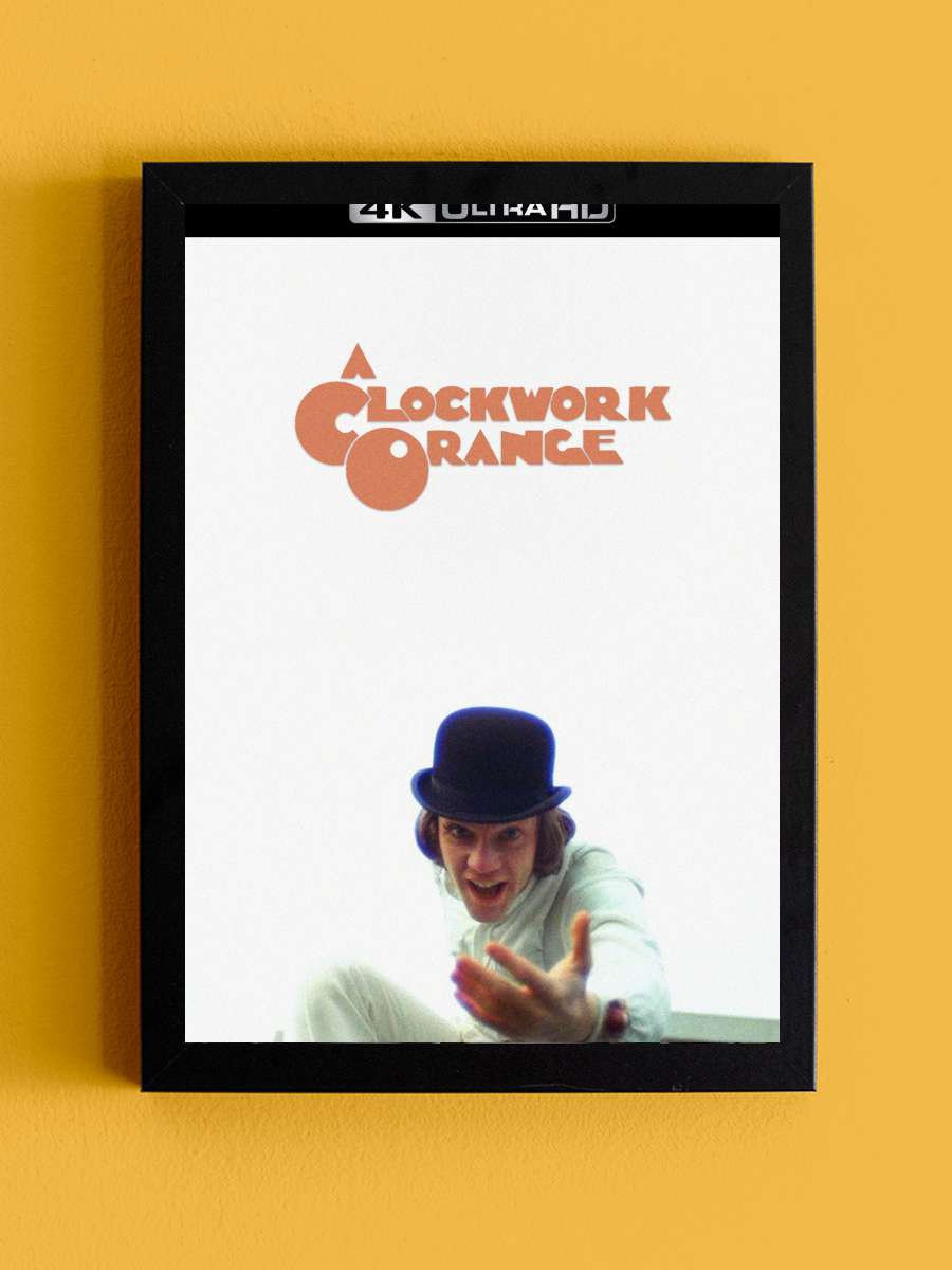 Otomatik Portakal - A Clockwork Orange Film Tablo Siyah Çerçeveli Film Poster Afiş Tablo - En İyi Fiyatlarla