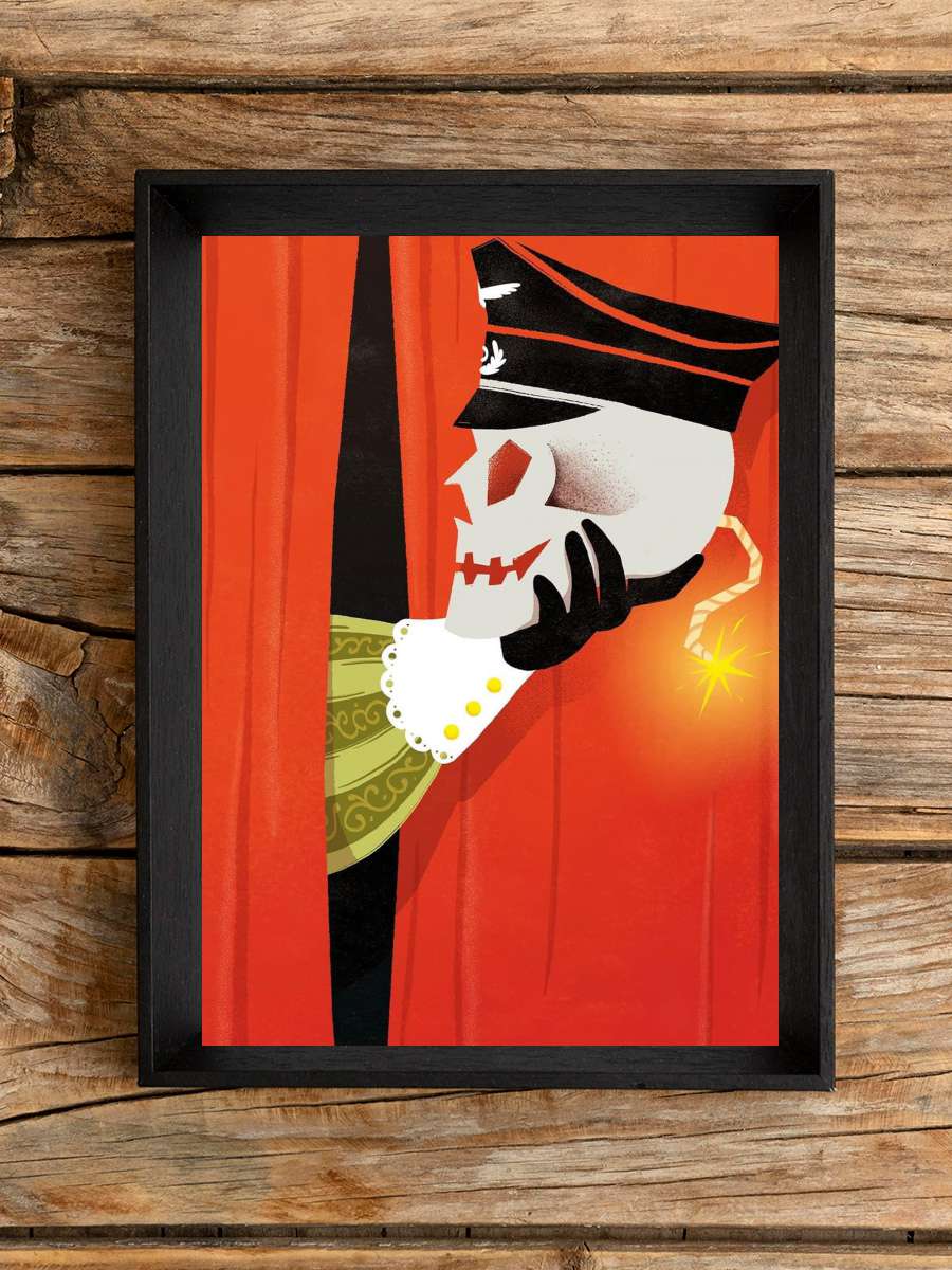 Olmak ya da Olmamak - To Be or Not to Be Film Tablo Siyah Çerçeveli Film Poster Afiş Tablo