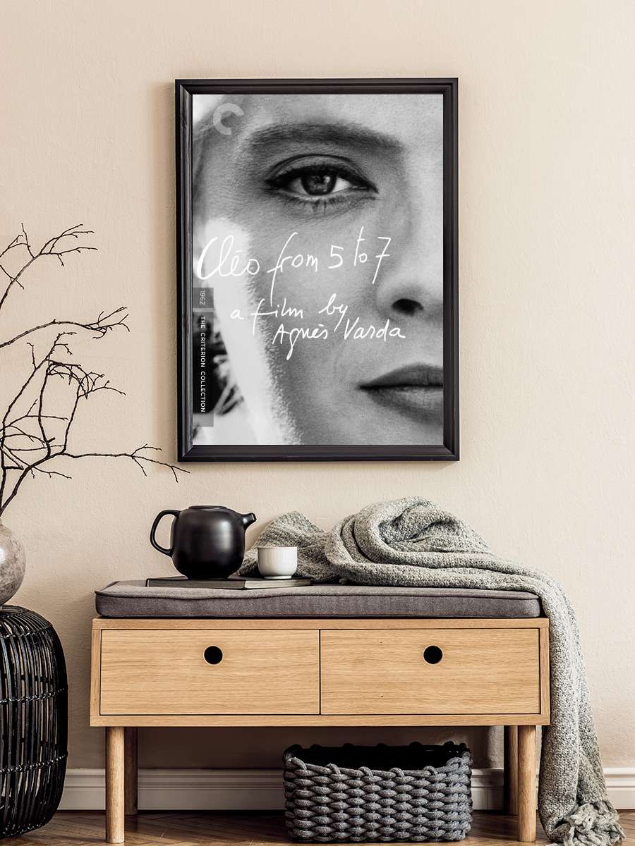 Beşten Yediye Cléo - Cléo de 5 à 7 Film Tablo Siyah Çerçeveli Film Poster Afiş Tablo