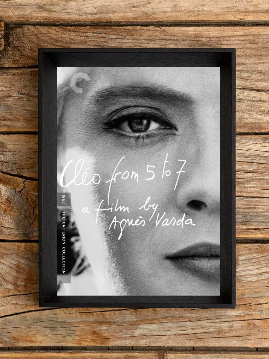 Beşten Yediye Cléo - Cléo de 5 à 7 Film Tablo Siyah Çerçeveli Film Poster Afiş Tablo