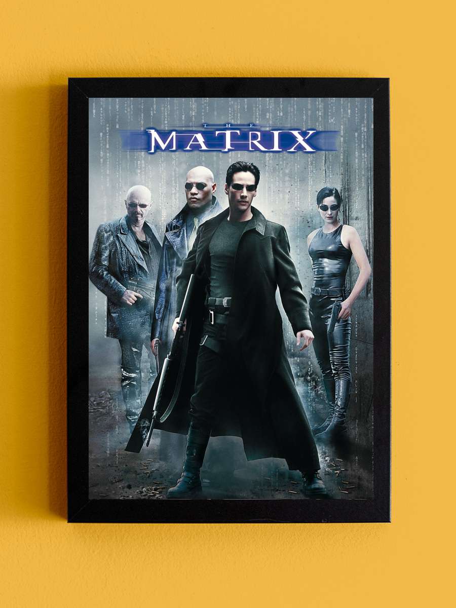 Matrix - The Matrix Film Tablo Siyah Çerçeveli Film Poster Afiş Tablo - En İyi Fiyatlarla