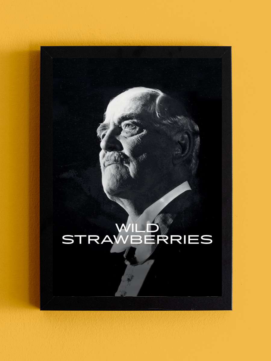 Yaban Çilekleri - Smultronstället Film Tablo Siyah Çerçeveli Film Poster Afiş Tablo - En İyi Fiyatlarla