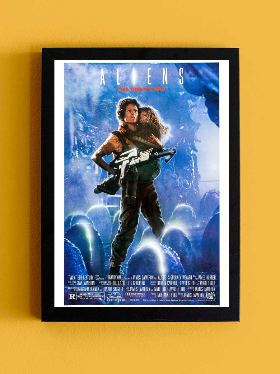 Yaratığın Dönüşü - Aliens Film Tablo Siyah Çerçeveli Film Poster Afiş Tablo - En İyi Fiyatlarla