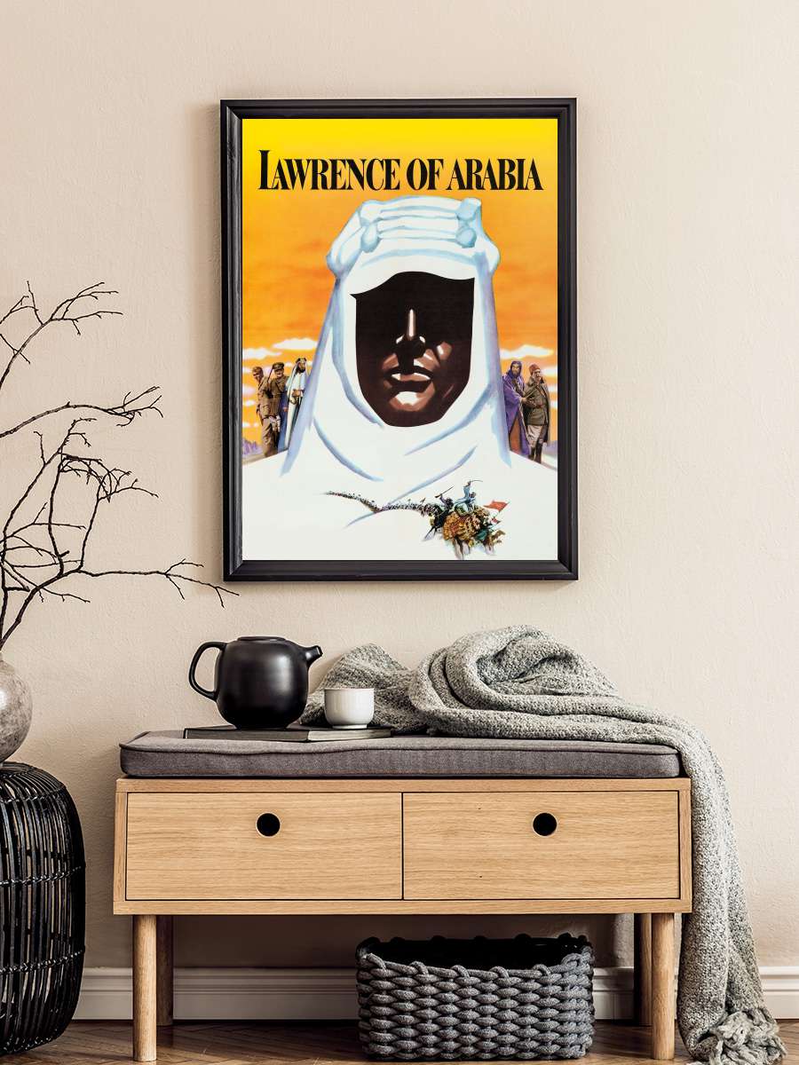Arabistanlı Lawrence - Lawrence of Arabia Film Tablo Siyah Çerçeveli Film Poster Afiş Tablo