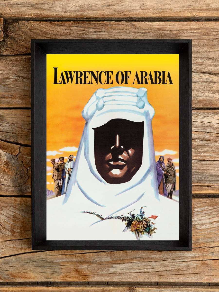 Arabistanlı Lawrence - Lawrence of Arabia Film Tablo Siyah Çerçeveli Film Poster Afiş Tablo