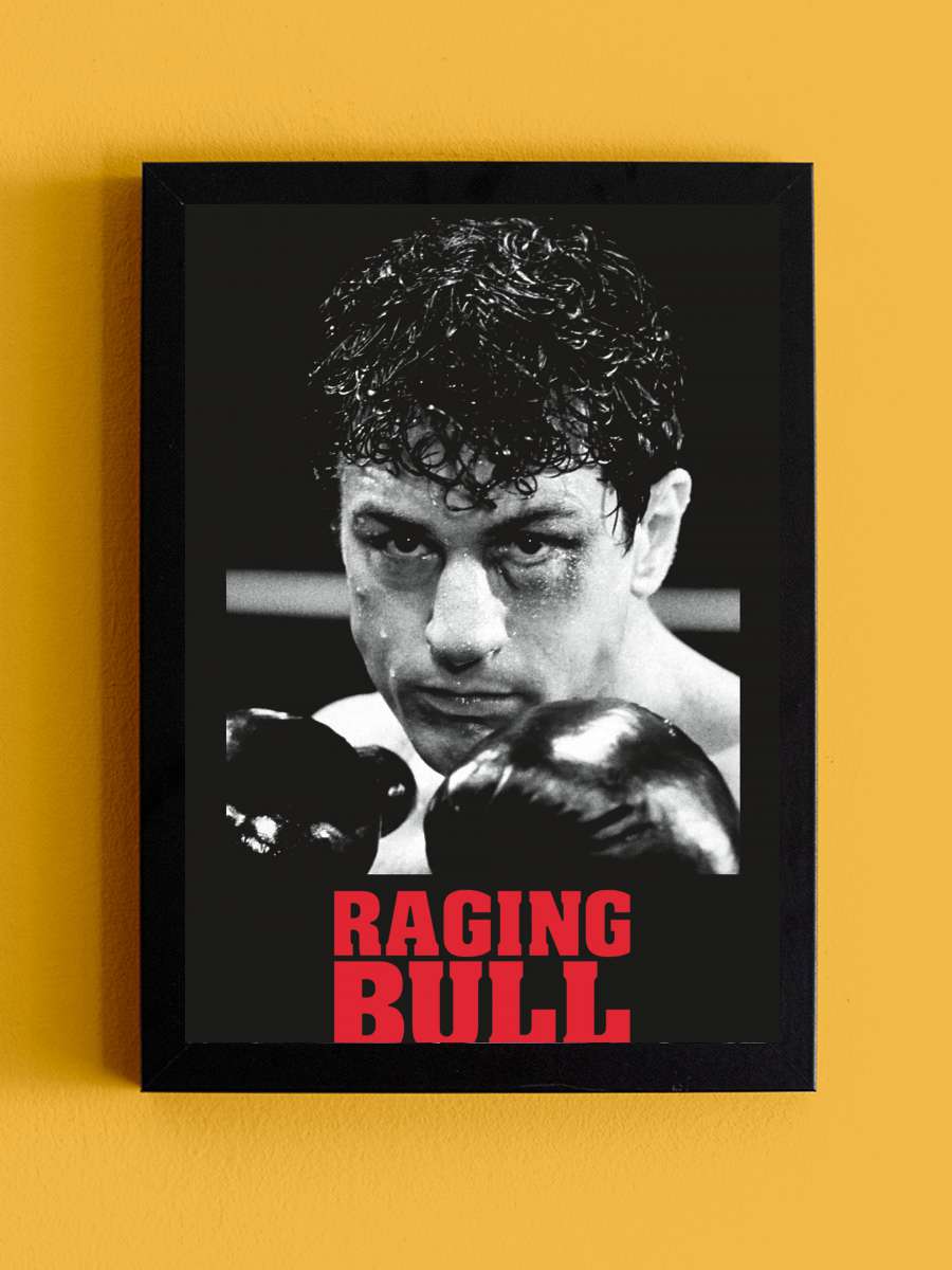 Kızgın Boğa - Raging Bull Film Tablo Siyah Çerçeveli Film Poster Afiş Tablo - En İyi Fiyatlarla