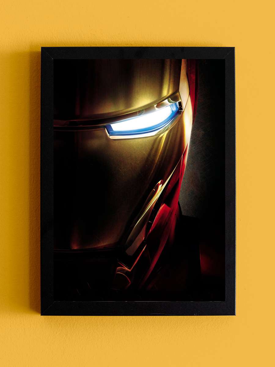 Iron Man Film Tablo Siyah Çerçeveli Film Poster Afiş Tablo - En İyi Fiyatlarla