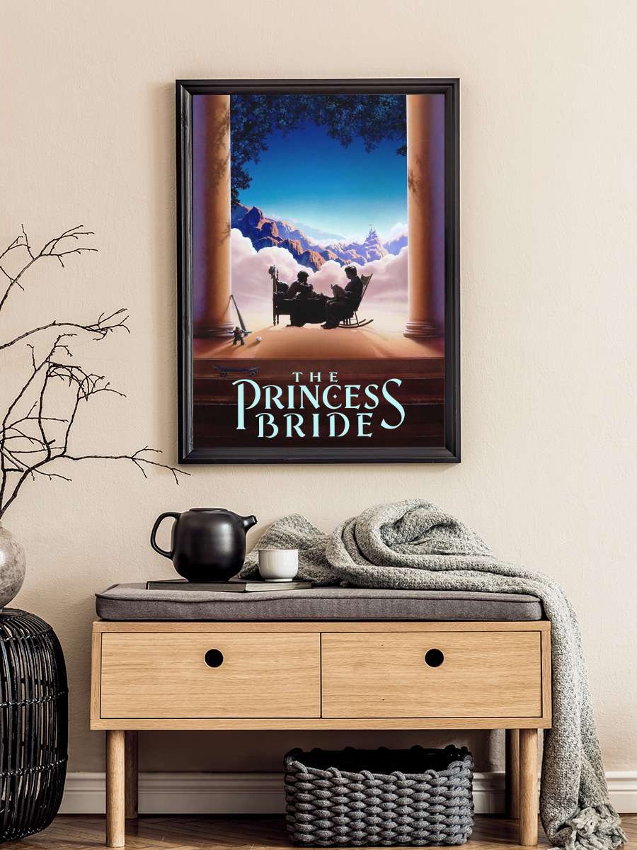 Prenses Gelin - The Princess Bride Film Tablo Siyah Çerçeveli Film Poster Afiş Tablo