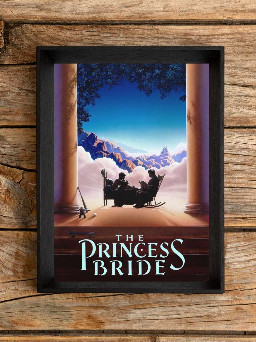 Prenses Gelin - The Princess Bride Film Tablo Siyah Çerçeveli Film Poster Afiş Tablo