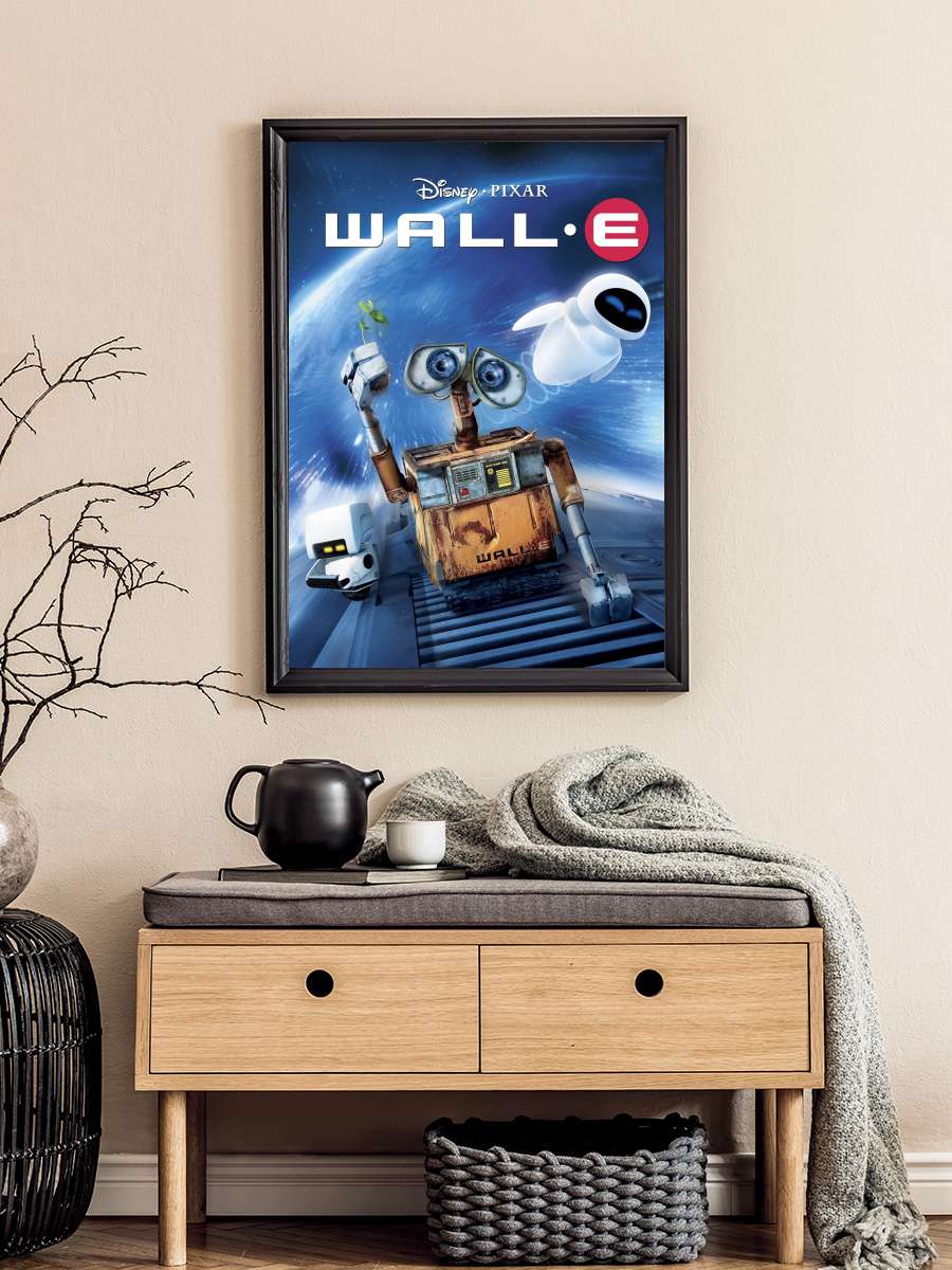 Vol.i - WALL·E Film Tablo Siyah Çerçeveli Film Poster Afiş Tablo