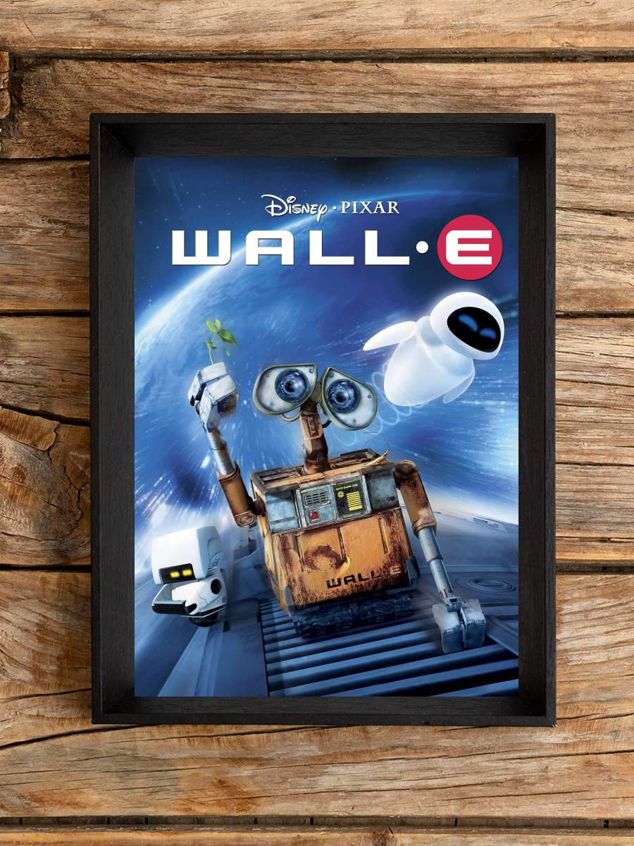 Vol.i - WALL·E Film Tablo Siyah Çerçeveli Film Poster Afiş Tablo