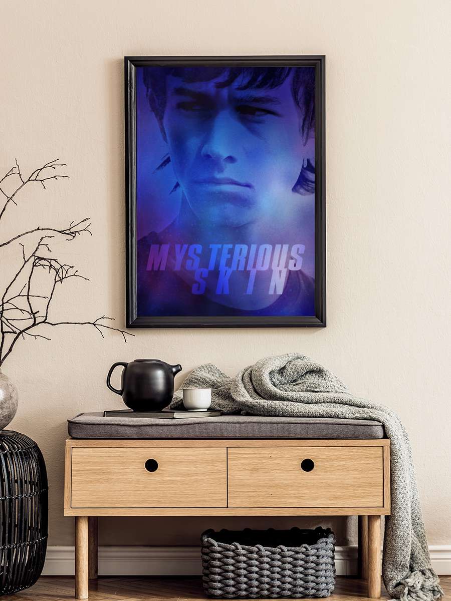 Tenin Gizemi - Mysterious Skin Film Tablo Siyah Çerçeveli Film Poster Afiş Tablo