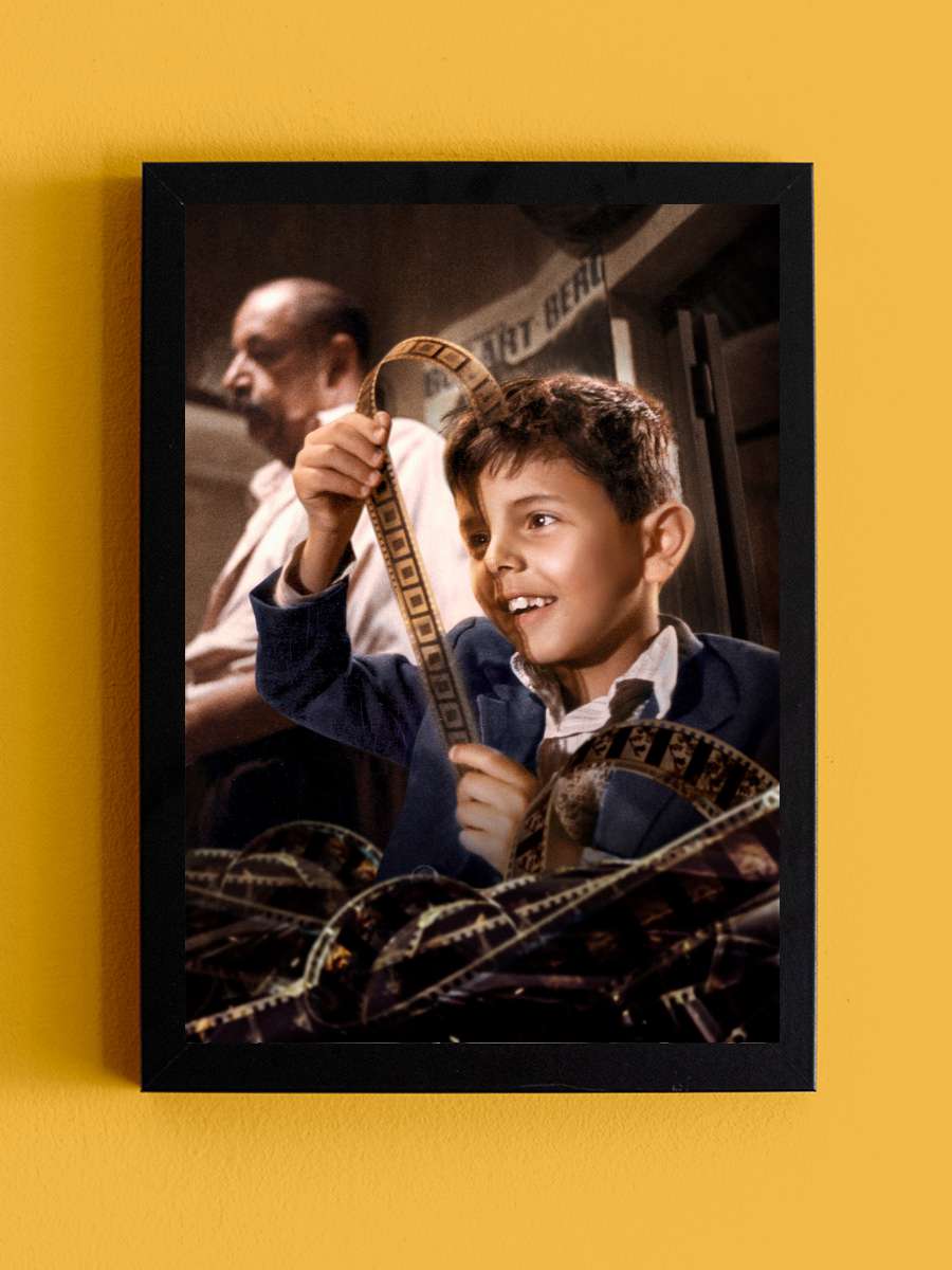 Cennet Sineması - Nuovo Cinema Paradiso Film Tablo Siyah Çerçeveli Film Poster Afiş Tablo - En İyi Fiyatlarla