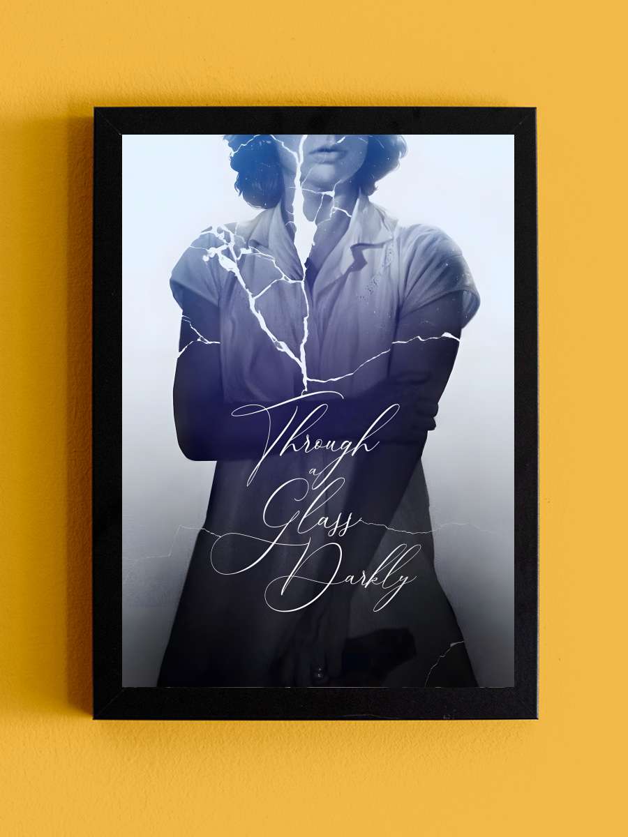 Aynadaki Gibi - Såsom i en spegel Film Tablo Siyah Çerçeveli Film Poster Afiş Tablo - En İyi Fiyatlarla