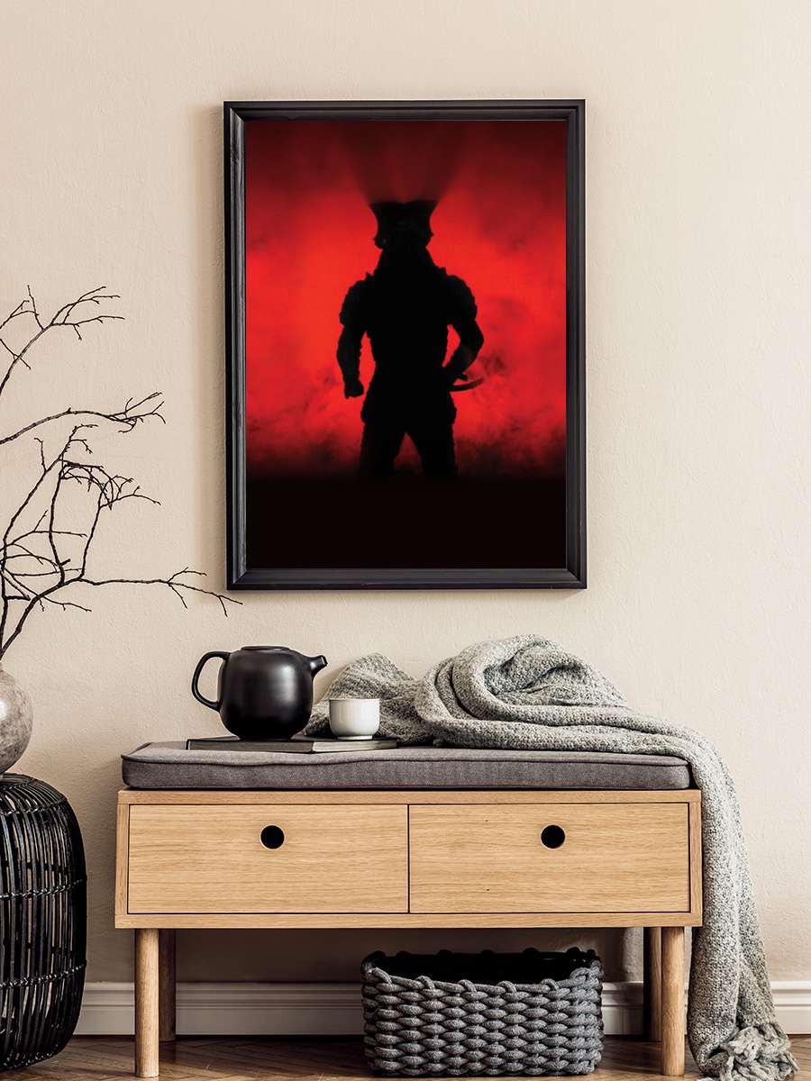 Gölge Savaşçı - 影武者 Film Tablo Siyah Çerçeveli Film Poster Afiş Tablo