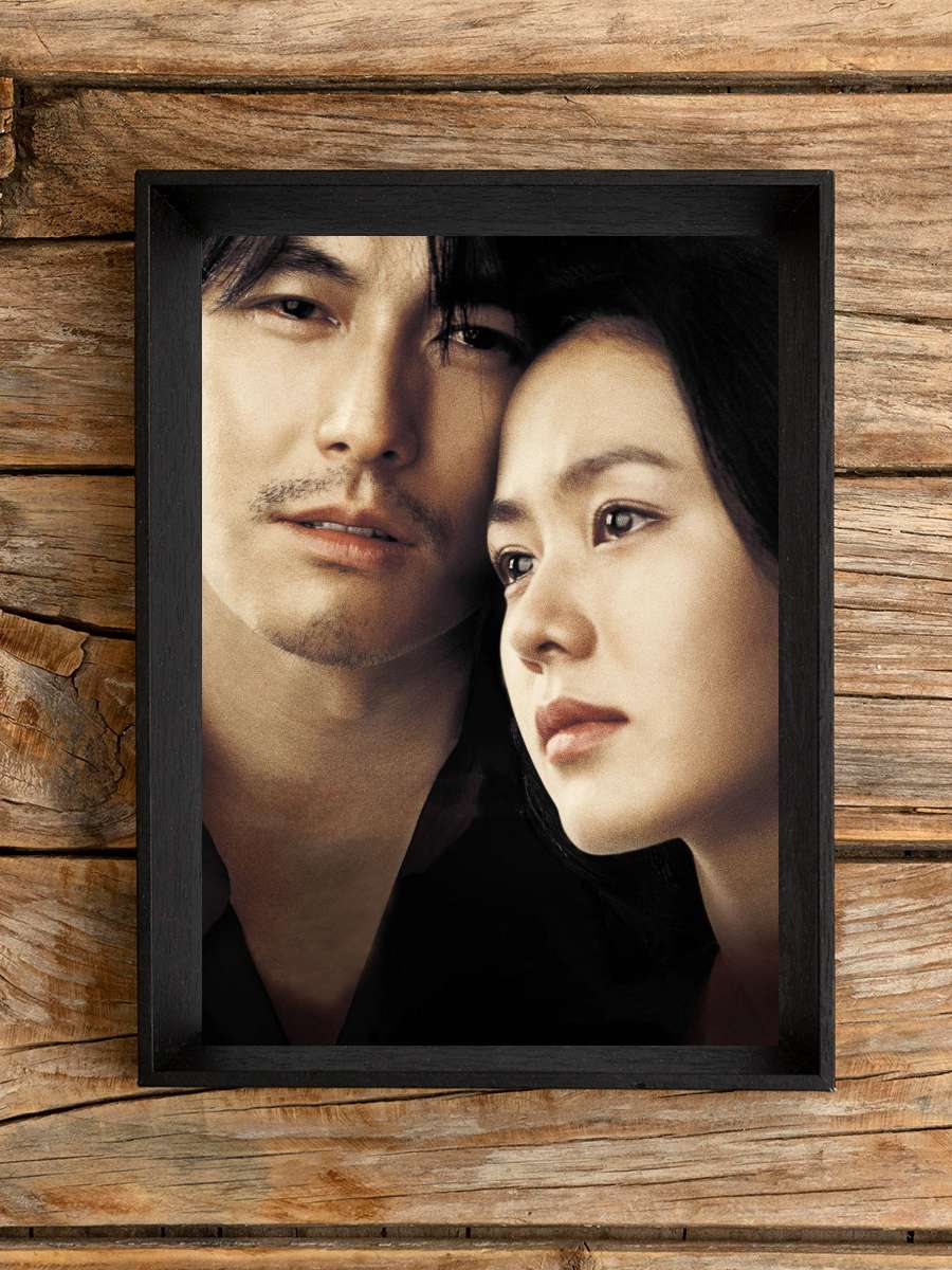Hatırlanılacak Bir Anı - 내 머리 속의 지우개 Film Tablo Siyah Çerçeveli Film Poster Afiş Tablo