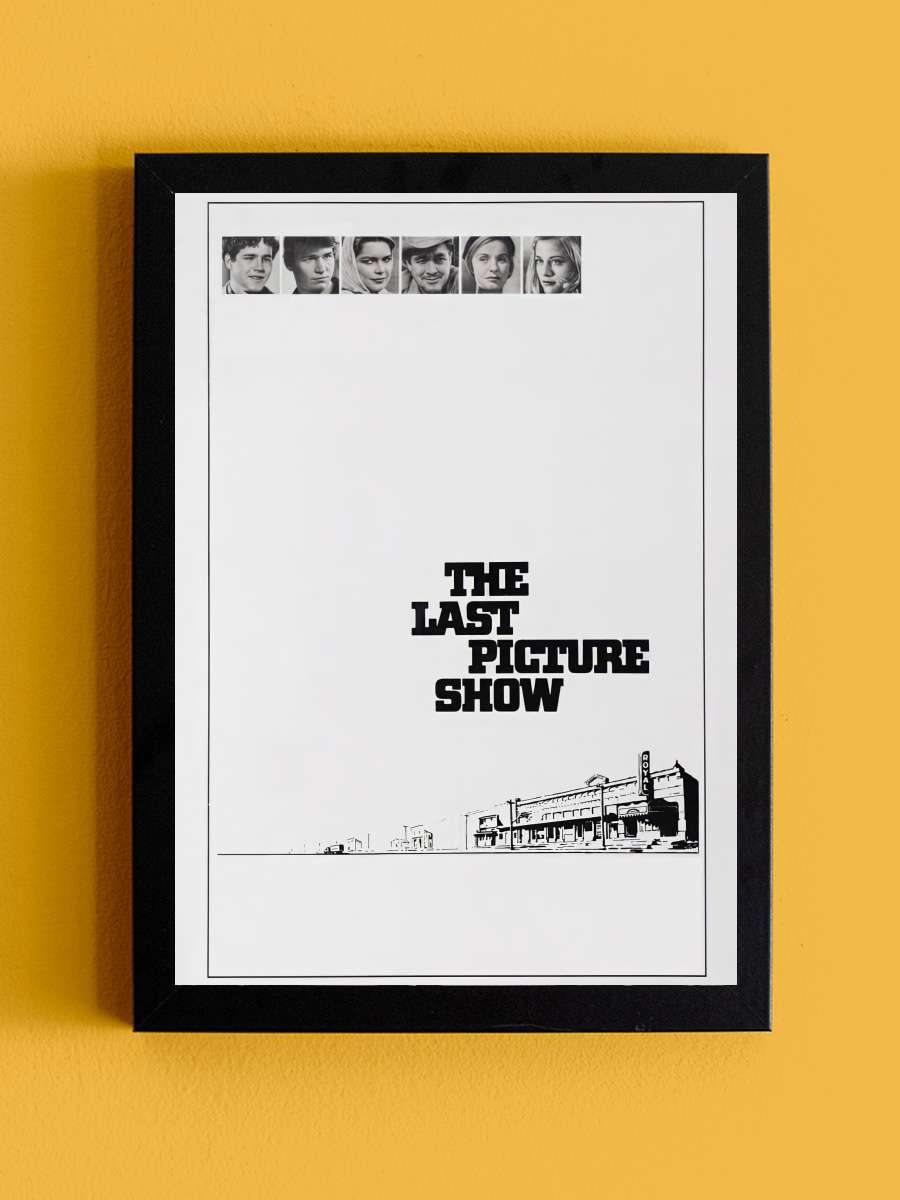 Son Gösteri - The Last Picture Show Film Tablo Siyah Çerçeveli Film Poster Afiş Tablo - En İyi Fiyatlarla