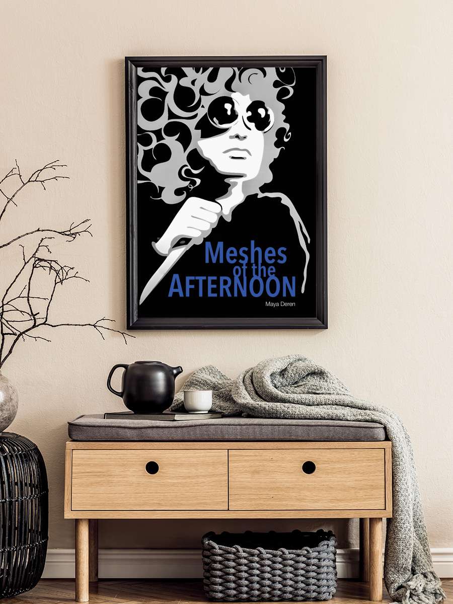 İkindi Tuzakları - Meshes of the Afternoon Film Tablo Siyah Çerçeveli Film Poster Afiş Tablo