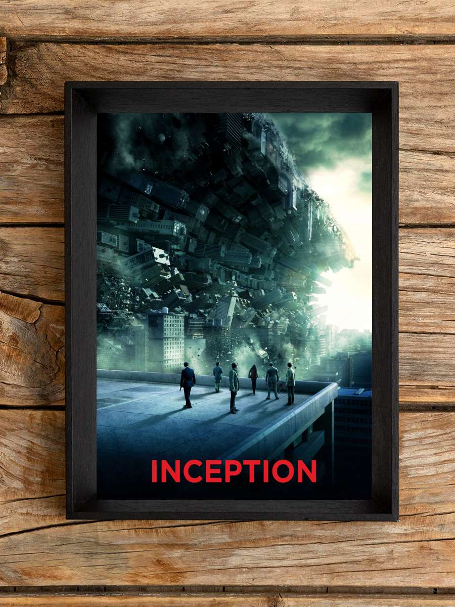 Başlangıç - Inception Film Tablo Siyah Çerçeveli Film Poster Afiş Tablo