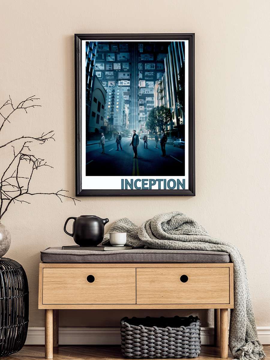 Başlangıç - Inception Film Tablo Siyah Çerçeveli Film Poster Afiş Tablo