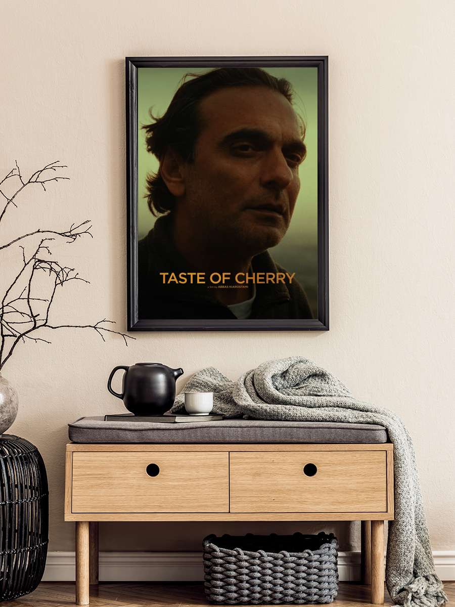 Kirazın Tadı - طعم گيلاس Film Tablo Siyah Çerçeveli Film Poster Afiş Tablo