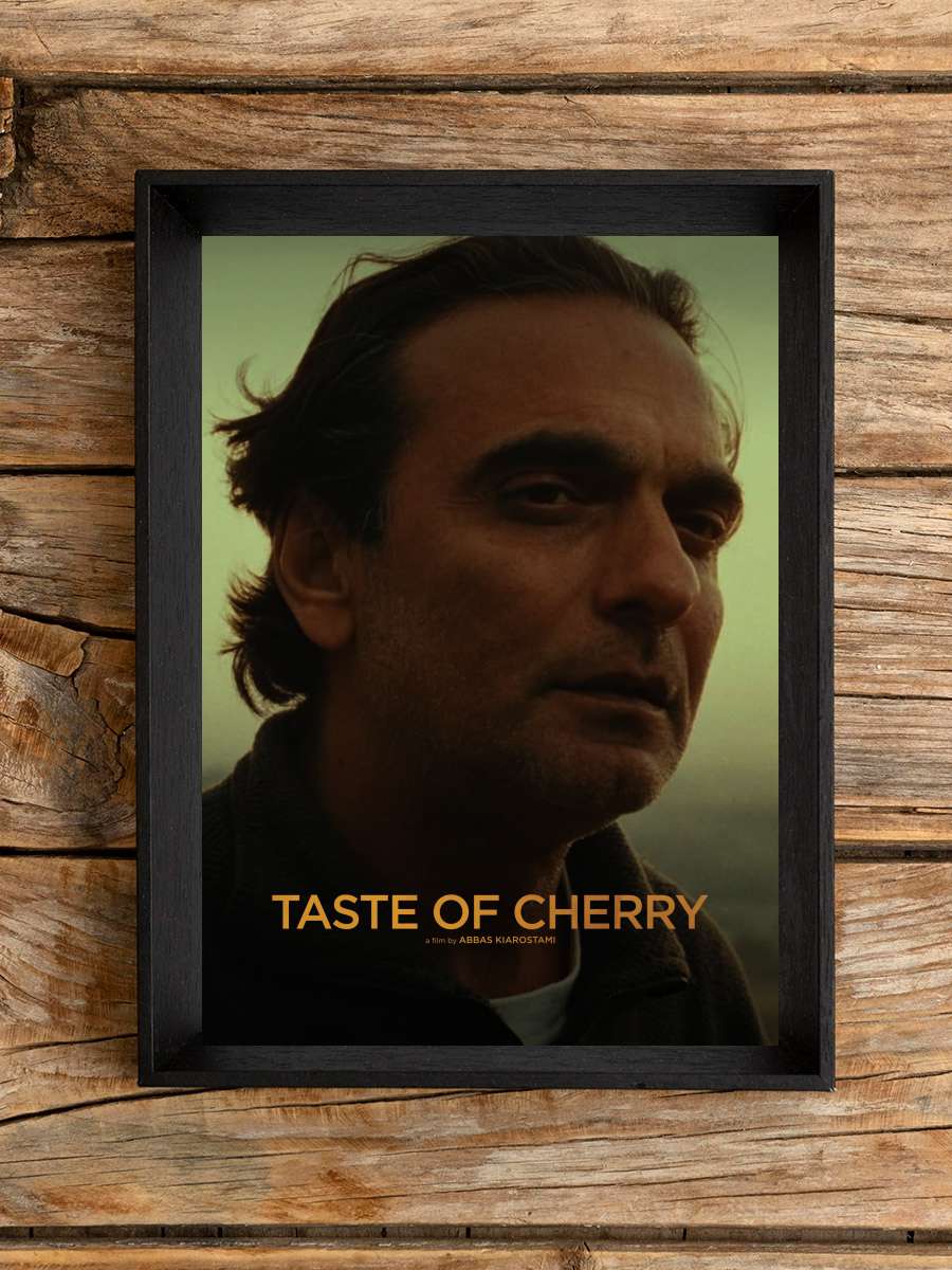 Kirazın Tadı - طعم گيلاس Film Tablo Siyah Çerçeveli Film Poster Afiş Tablo