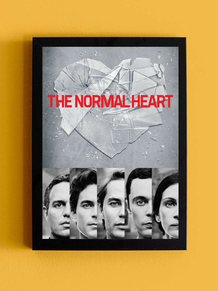 Kalbin Direnişi - The Normal Heart Film Tablo Siyah Çerçeveli Film Poster Afiş Tablo - En İyi Fiyatlarla