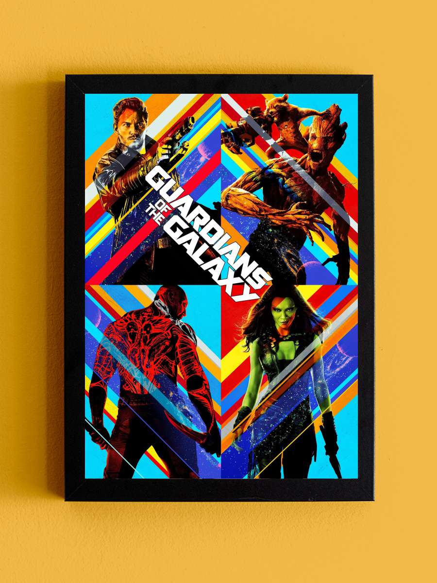 Galaksinin Koruyucuları - Guardians of the Galaxy Film Tablo Siyah Çerçeveli Film Poster Afiş Tablo - En İyi Fiyatlarla