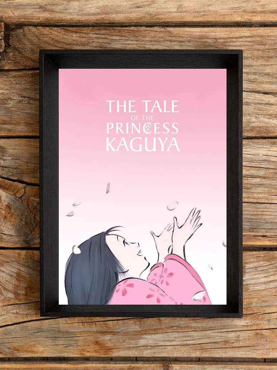 Prenses Kaguya Masalı - かぐや姫の物語 Film Tablo Siyah Çerçeveli Film Poster Afiş Tablo